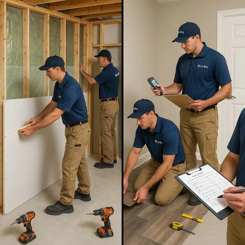 Repairs and Reconstruction process in Kensington, MD