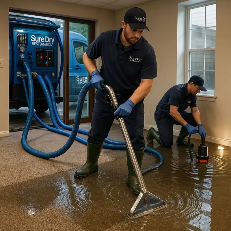 Water Extraction and Removal process in Kensington, MD